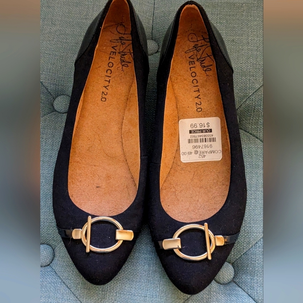 Life Stride Velocity 2.0 Navy Wedges